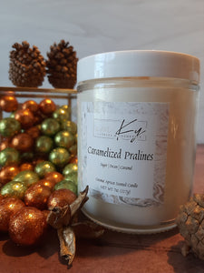 Caramelized Pralines - Clear Candle